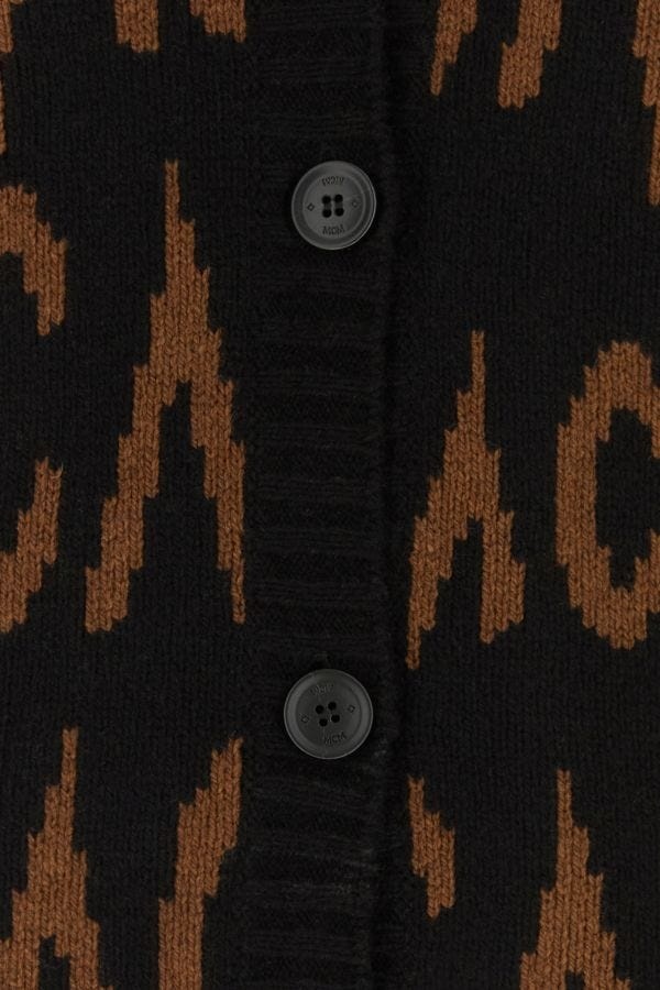 スウェット・トレーナー MCM Embroidered Cashmere Blend Cardigan MCM Embroidered cashmere blend cardigan | gebnegozionline