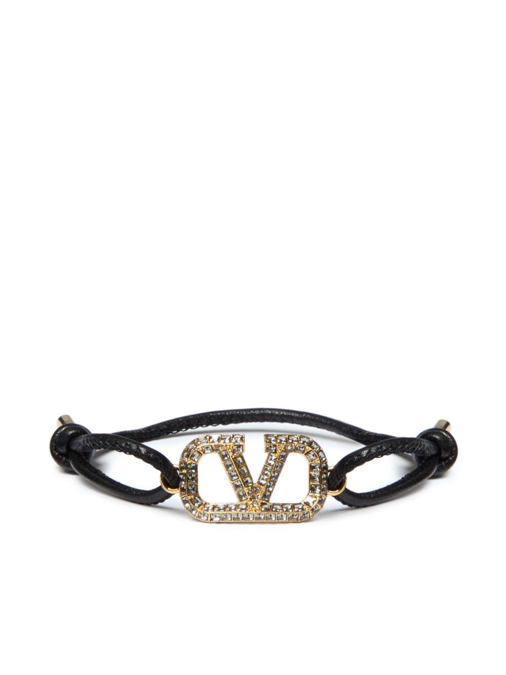 VLogo Signature leather bracelet - 1