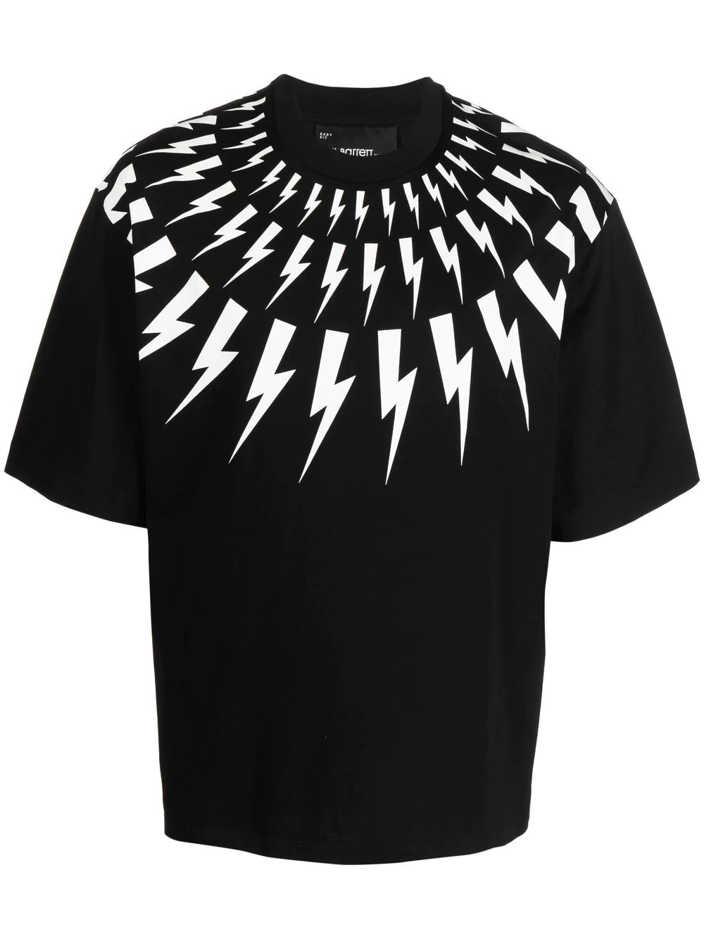 lightening-bolt graphic T-shirt - 1