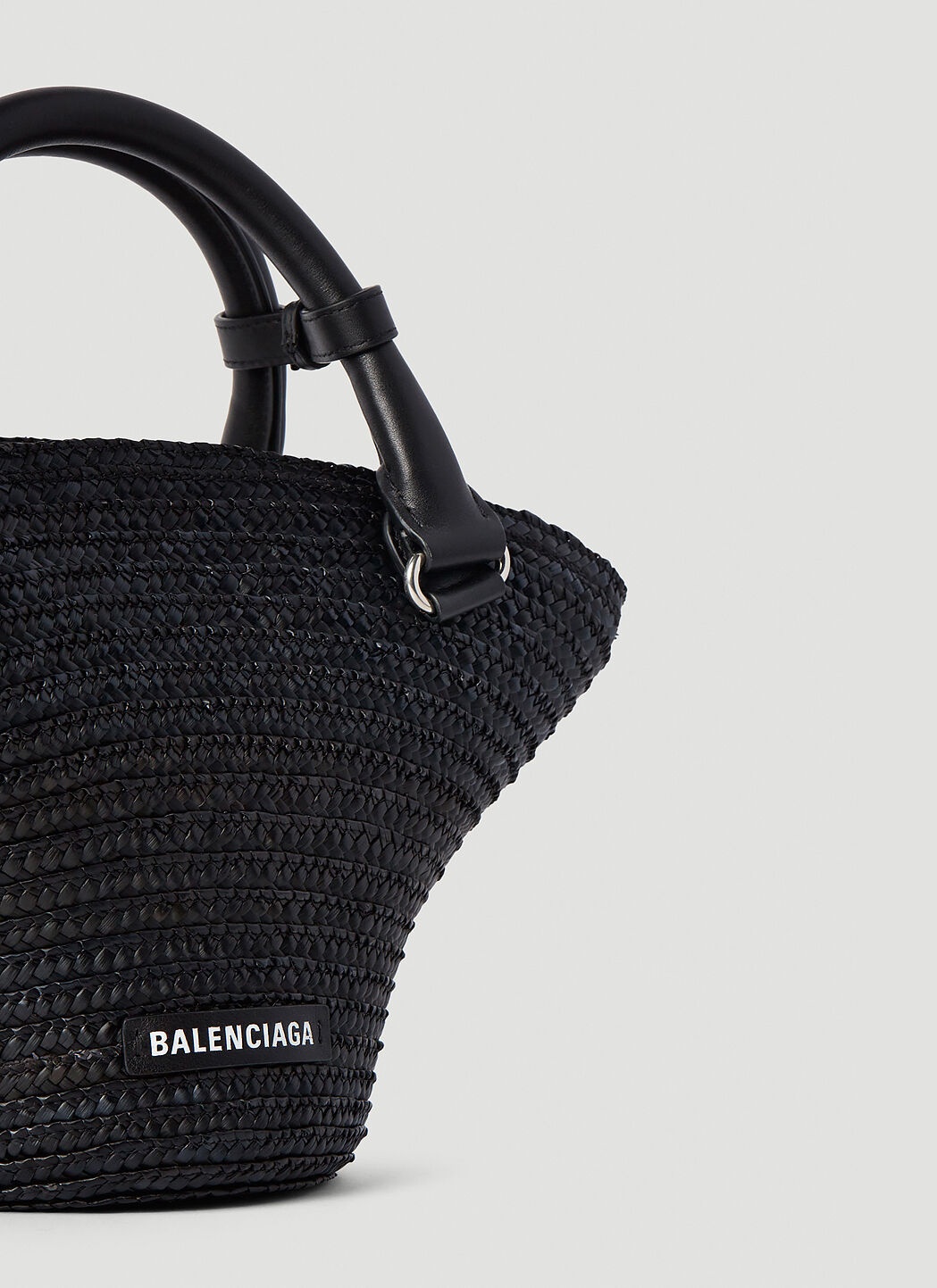 BALENCIAGA Mini Beach Tote Bag | lncc | REVERSIBLE