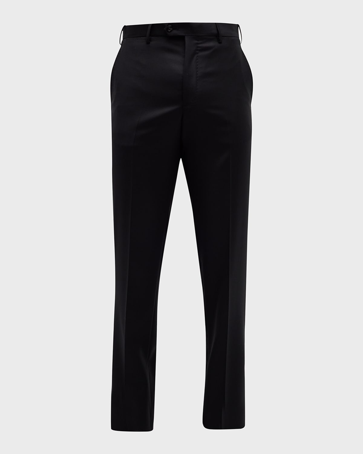 Men's Basic Solid Dress Trousers - 1