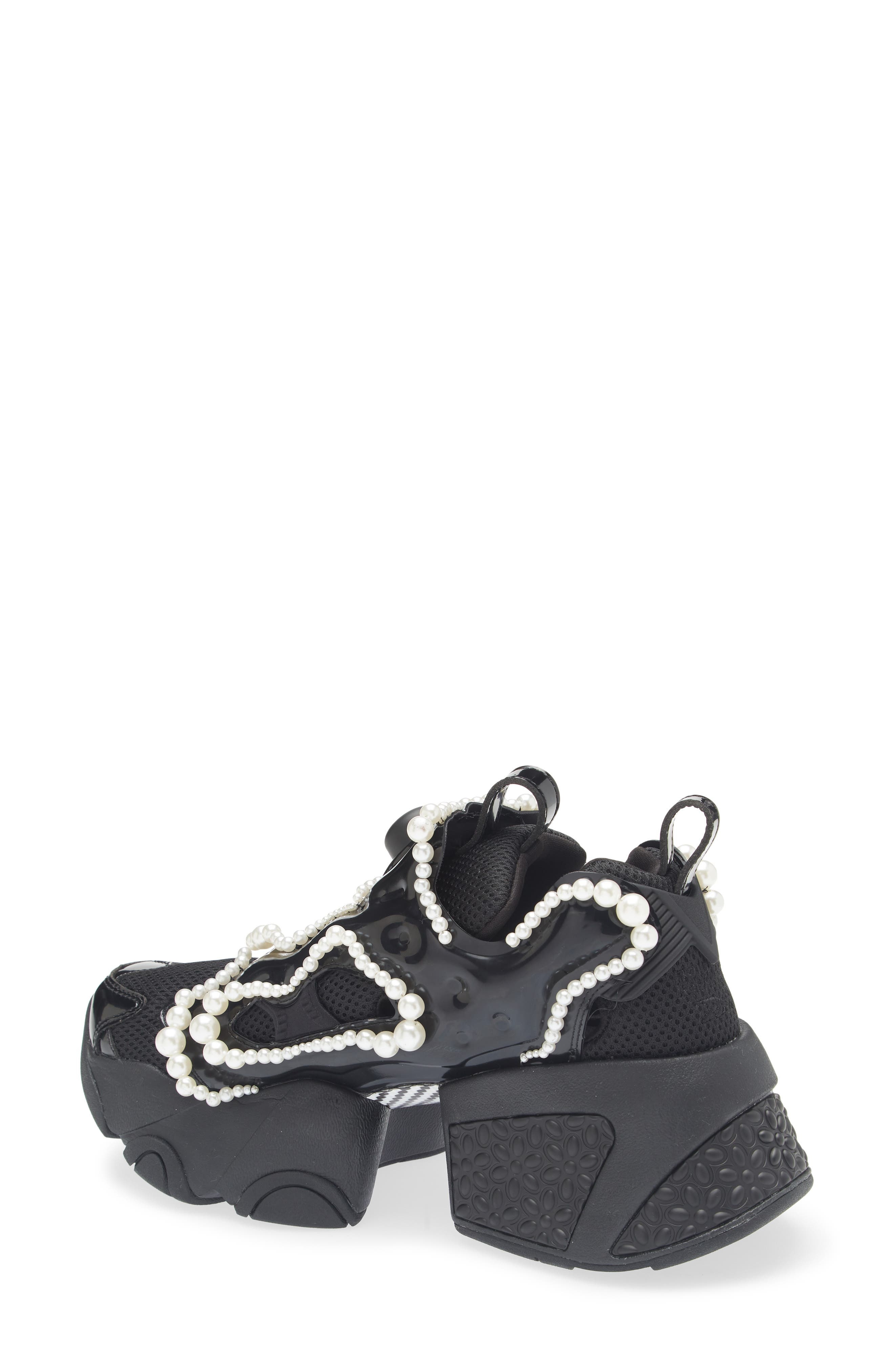 Noir Kei Ninomiya x Reebok Instapump Fury Platform Sneaker in Black at Nordstrom - 2