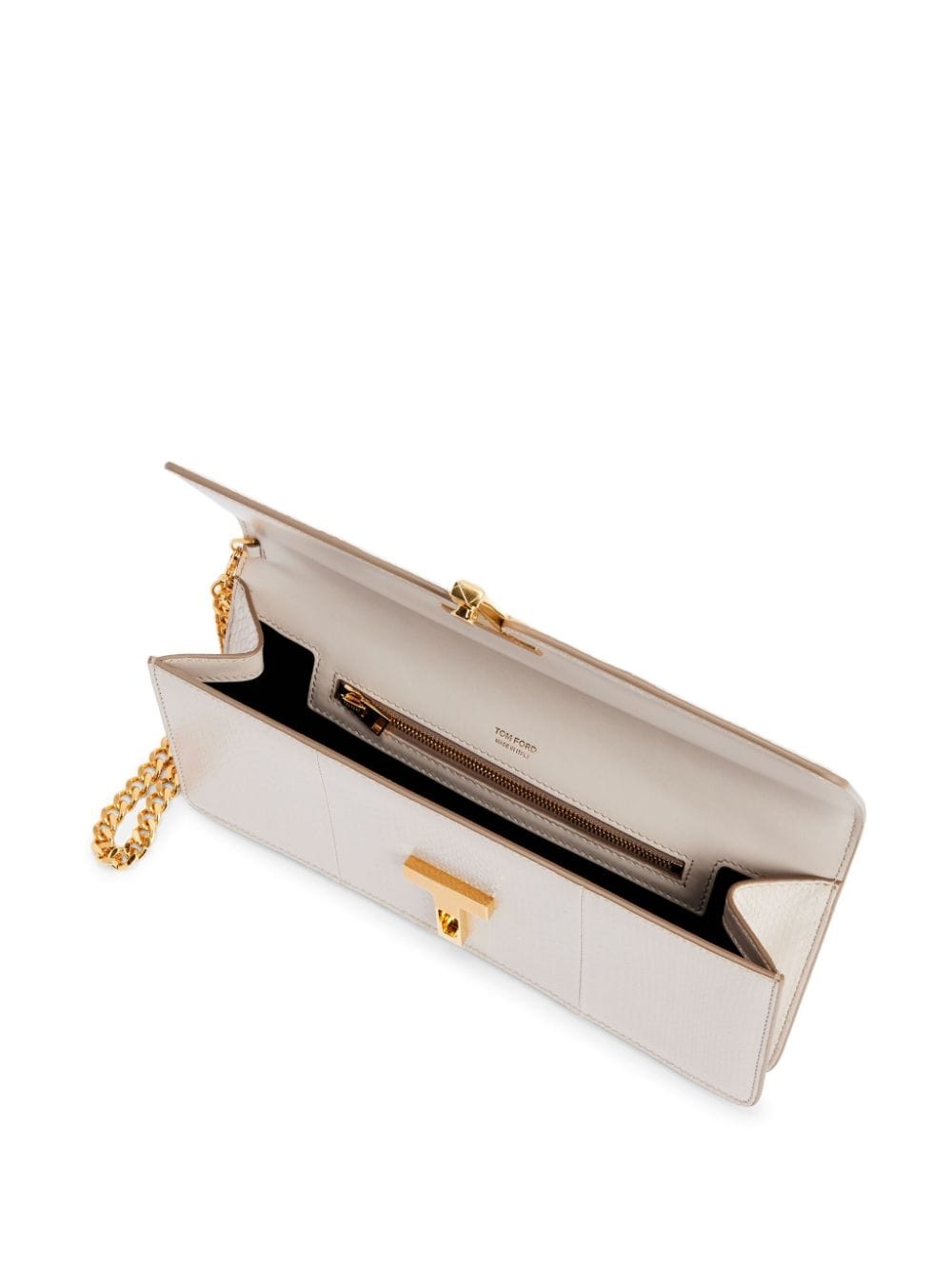 leather clutch bag - 4
