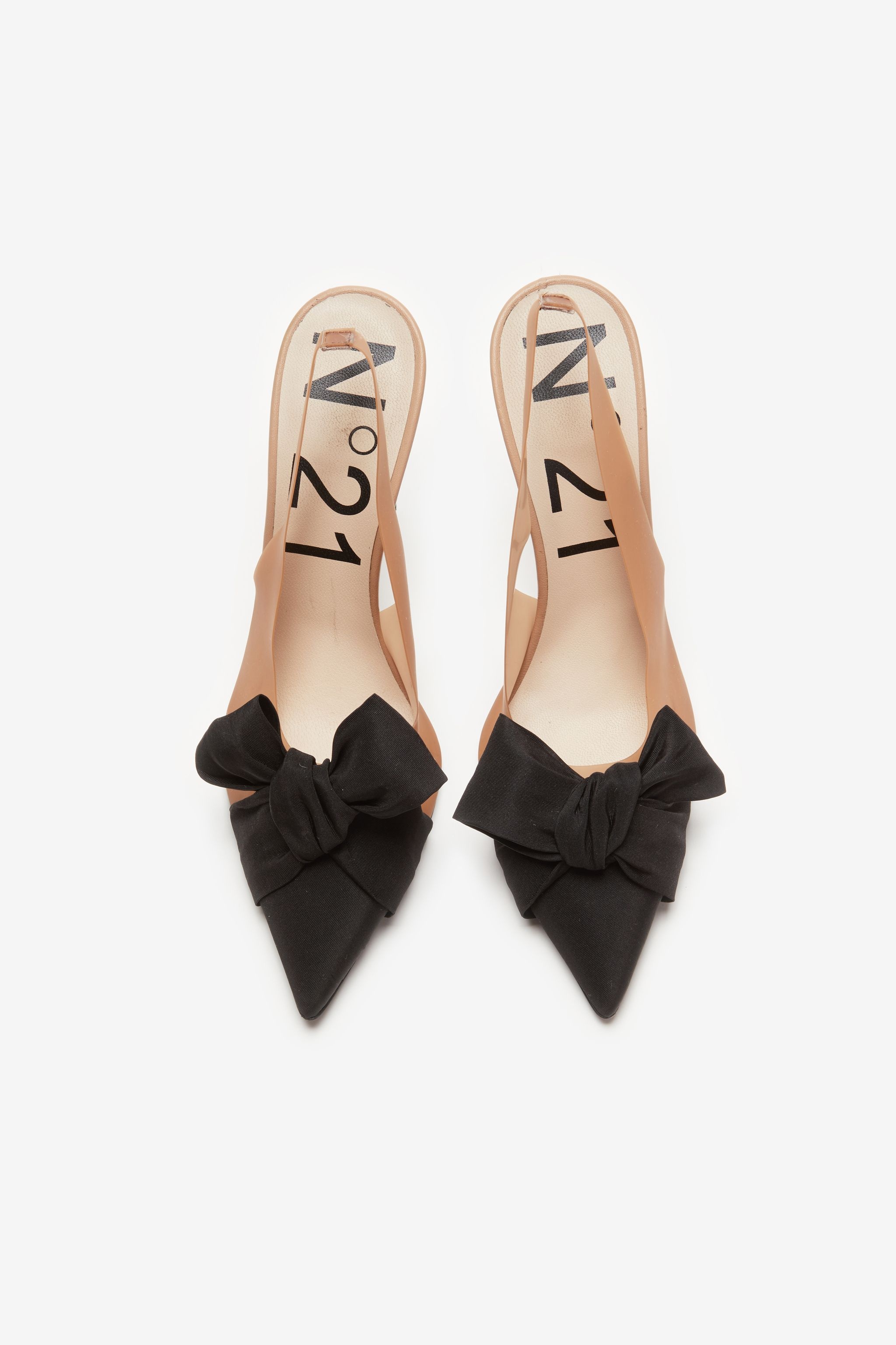 BOW-EMBELLISHED SLINGBACK PUMPS - 2