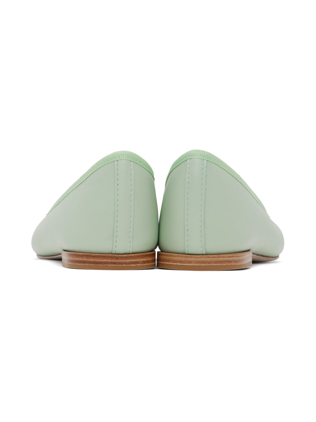 Green Cendrillon Ballerina Flats - 2