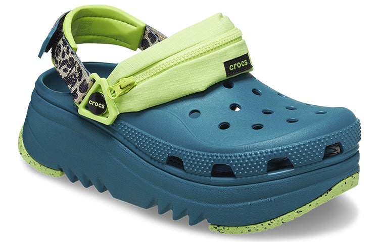 Crocs Hiker Xscape Animal Print Clog 'Teal Green' 208605-9DB - 3