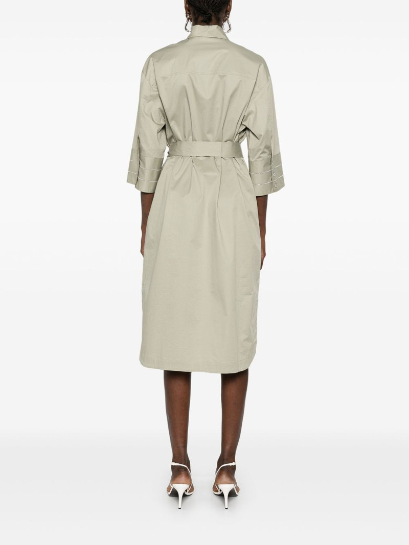 bead-detail midi dress 4