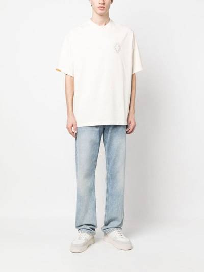 Marcelo Burlon County Of Milan Stitch Cross cotton T-shirt outlook