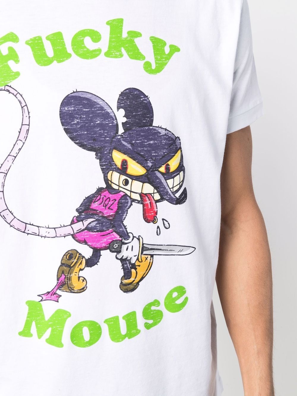 mouse graphic-print T-shirt - 5