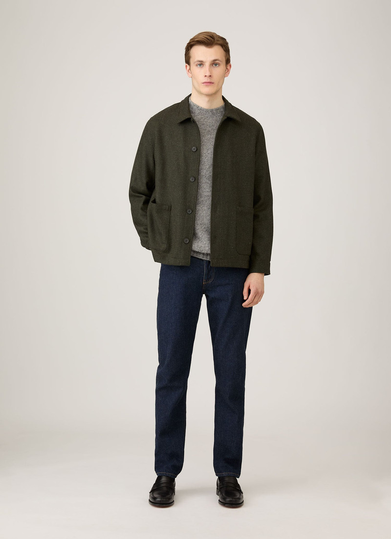 Sunspel Shetland Crew Neck Jumper outlook