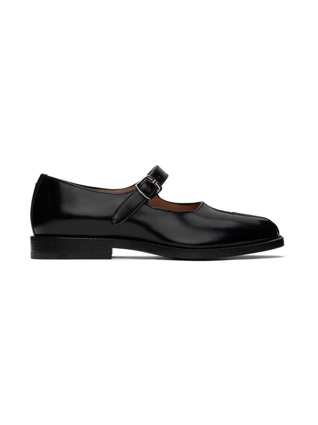 Black Tabi Mary-Janes Ballerina Flats - 1