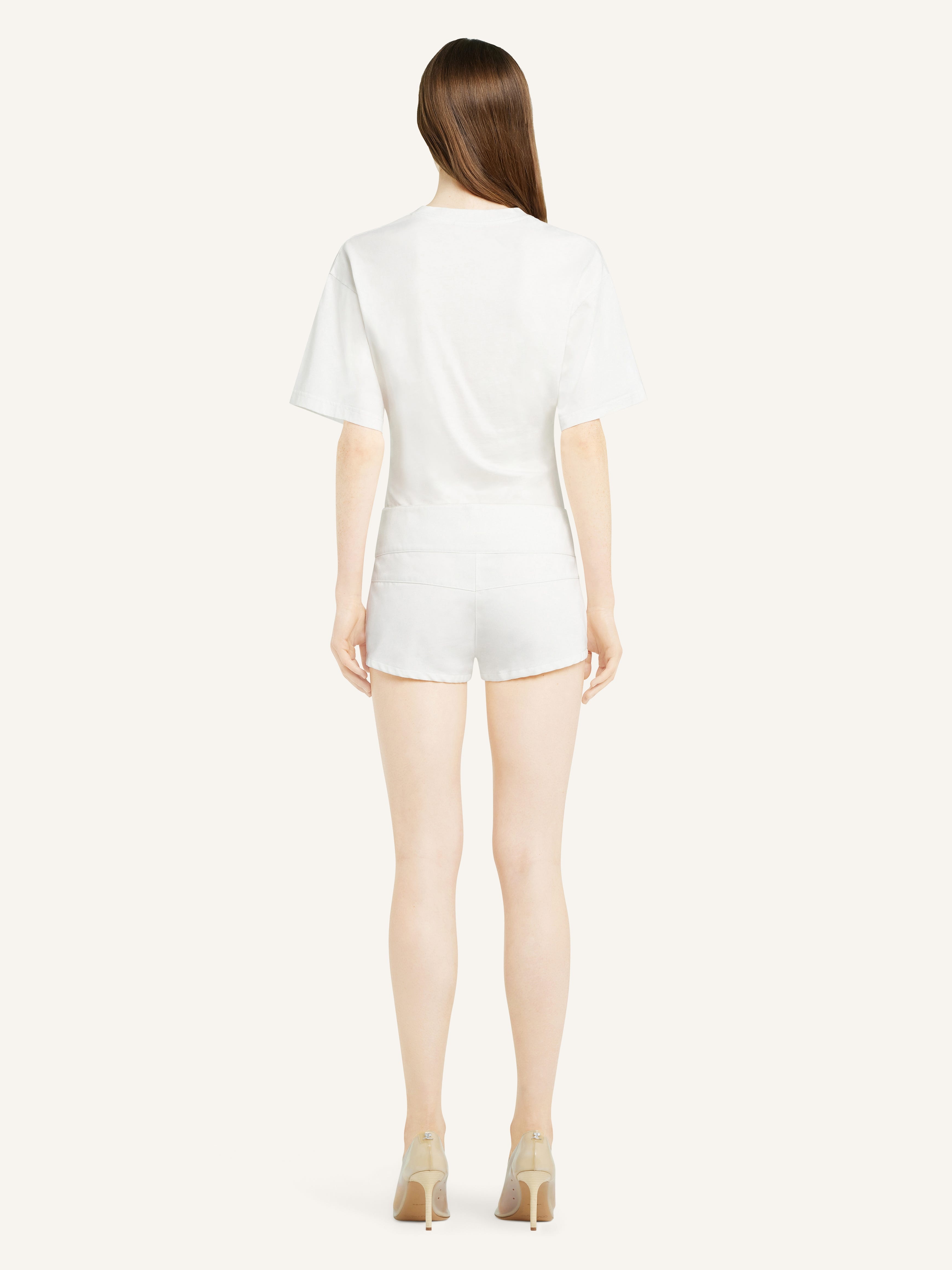 BELTED MINI SHORTS - 4