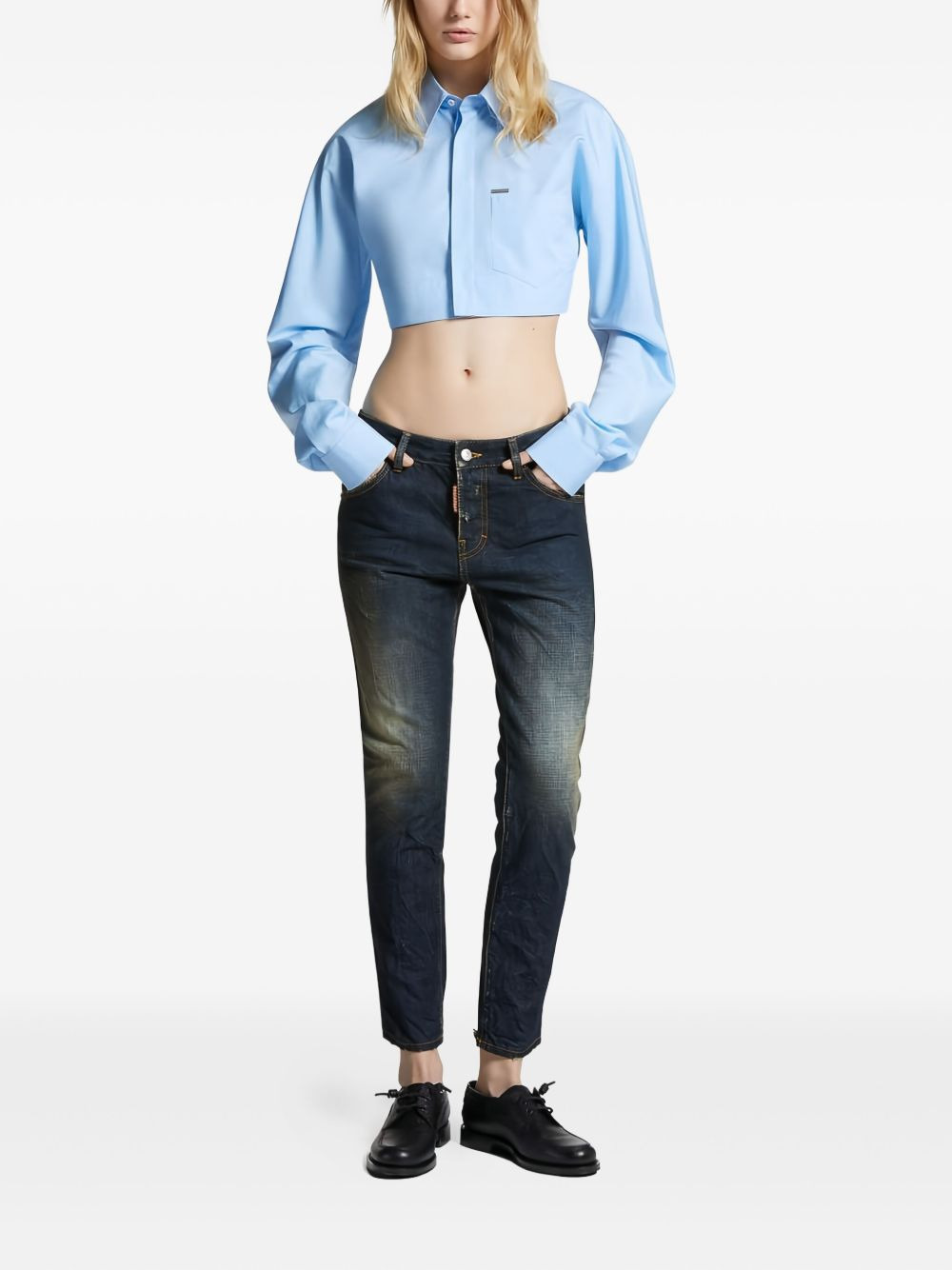 Dark Desert Dust Wash Cool Girl jeans - 2