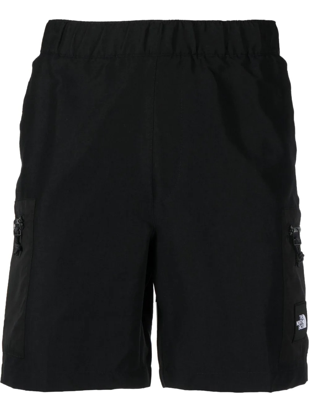 logo print track shorts - 1