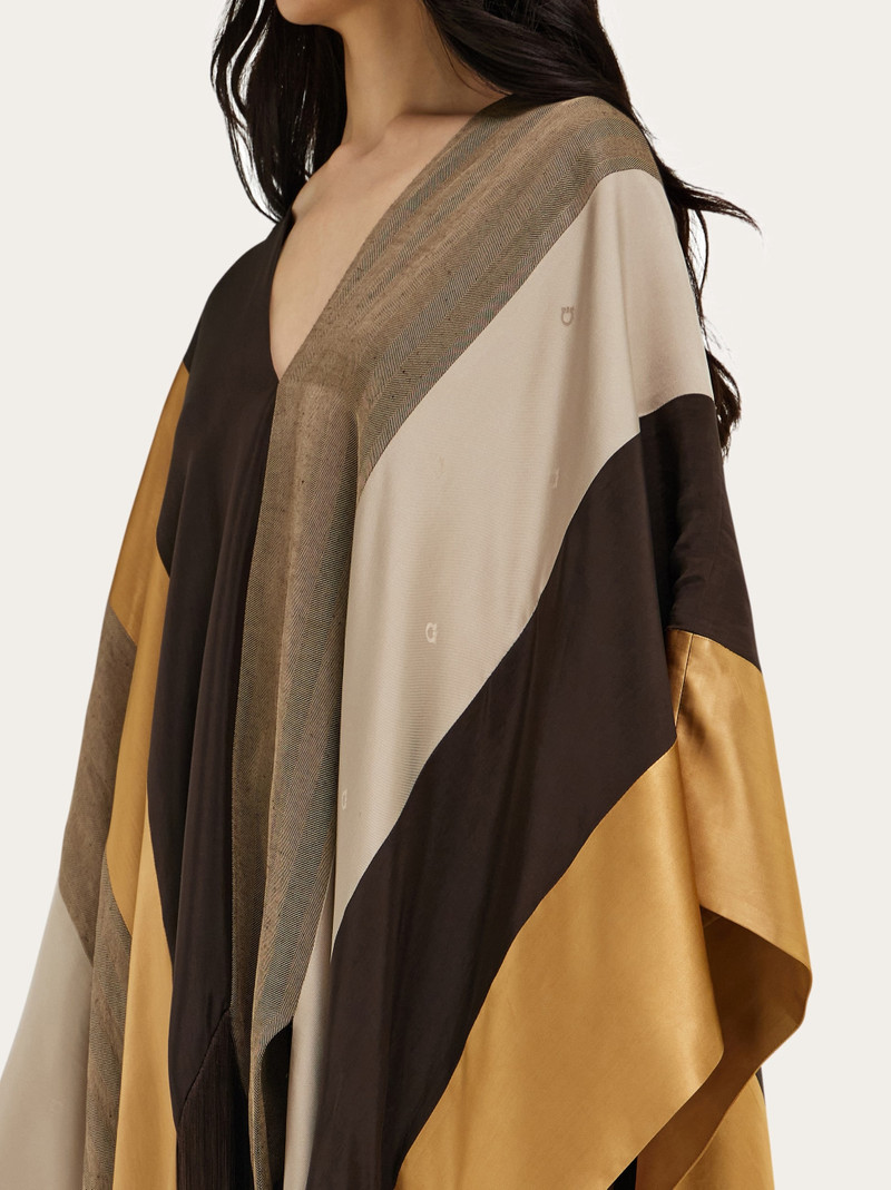 Patchwork poncho 6