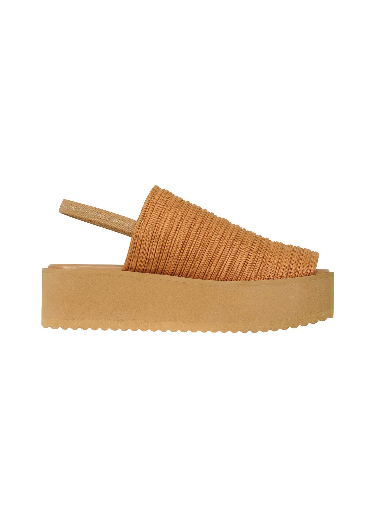 KNIT PLEATS SANDALS - 3