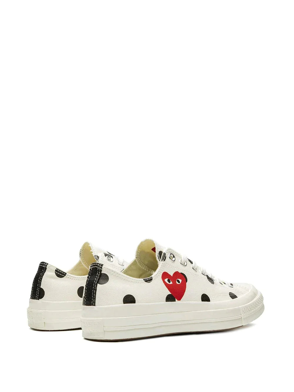 Converse Polka Dot Red Heart Low Top - 3