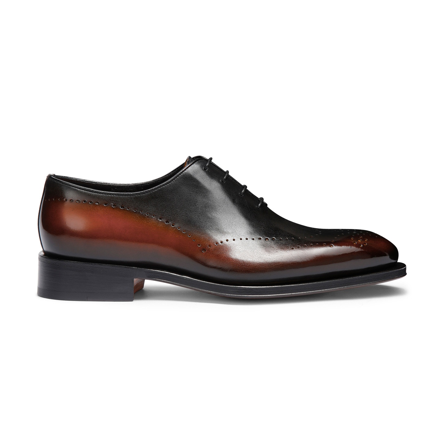 Men’s brown leather Oxford brogue - 1