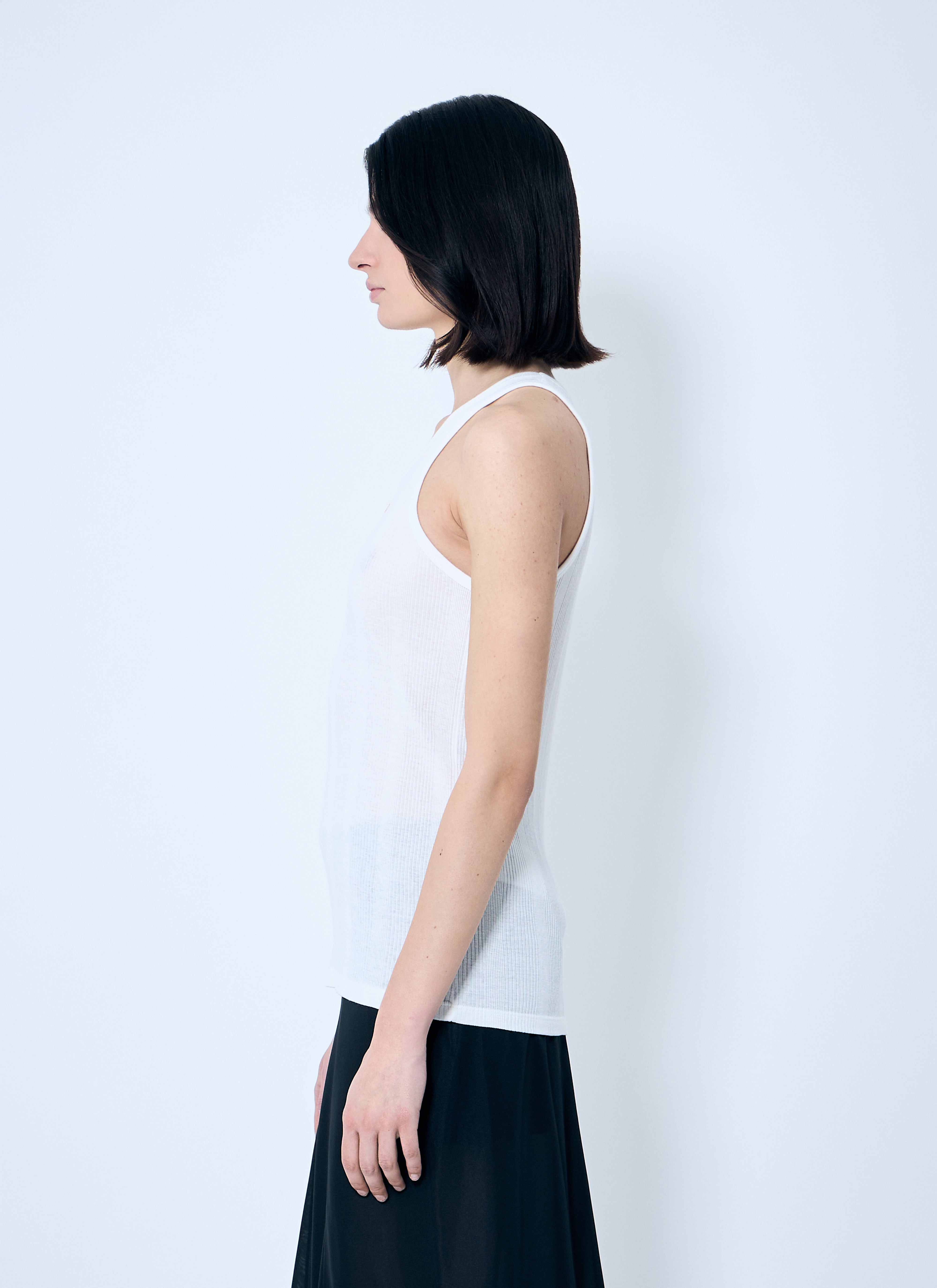 Maison Margiela Women Logo Patch Tank Top - 3