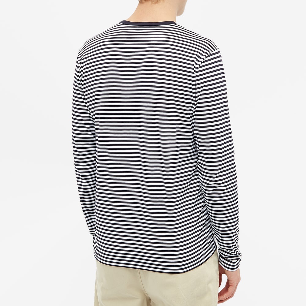 Sunspel Long Sleeve English Stripe Tee - 5