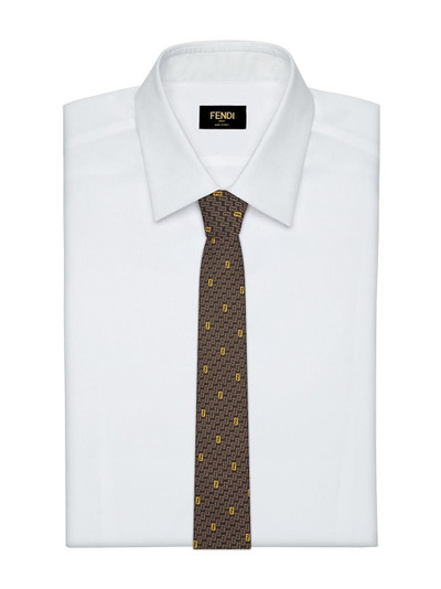 FENDI monogram tie outlook