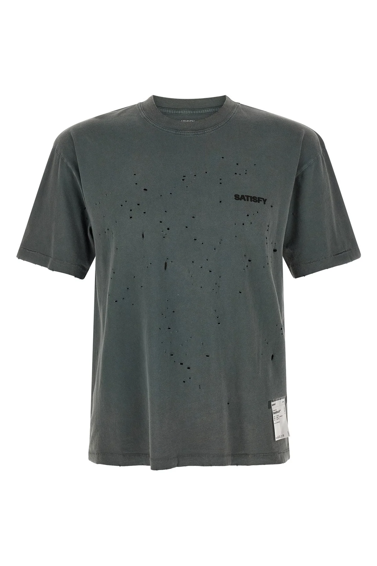 T-Shirt With Openwork Details - 1