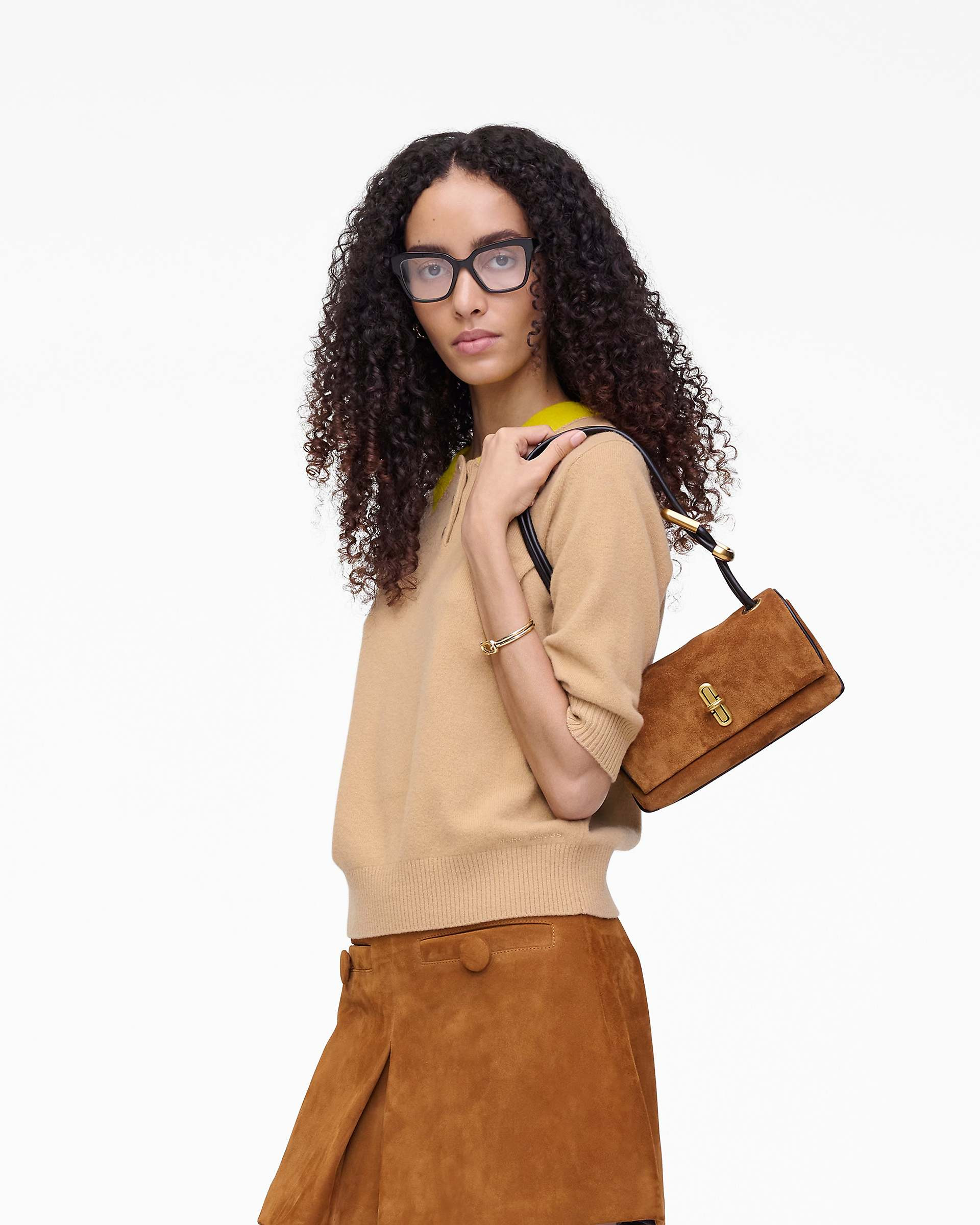 THE SUEDE MINI DUAL SHOULDER BAG - 2