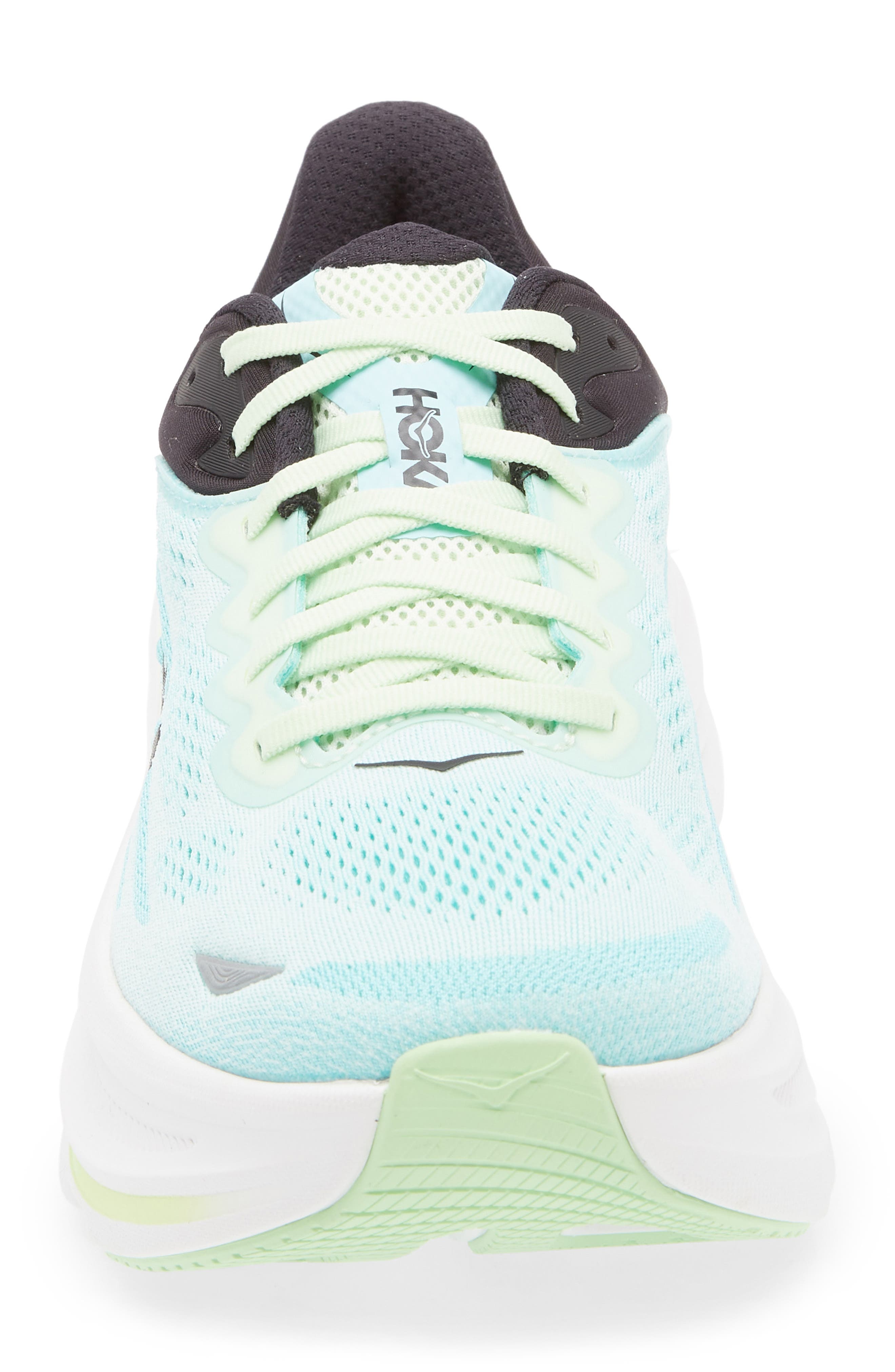 HOKA Bondi 9 Running Shoe in Luna Moth /Blue Spark at Nordstrom - 4