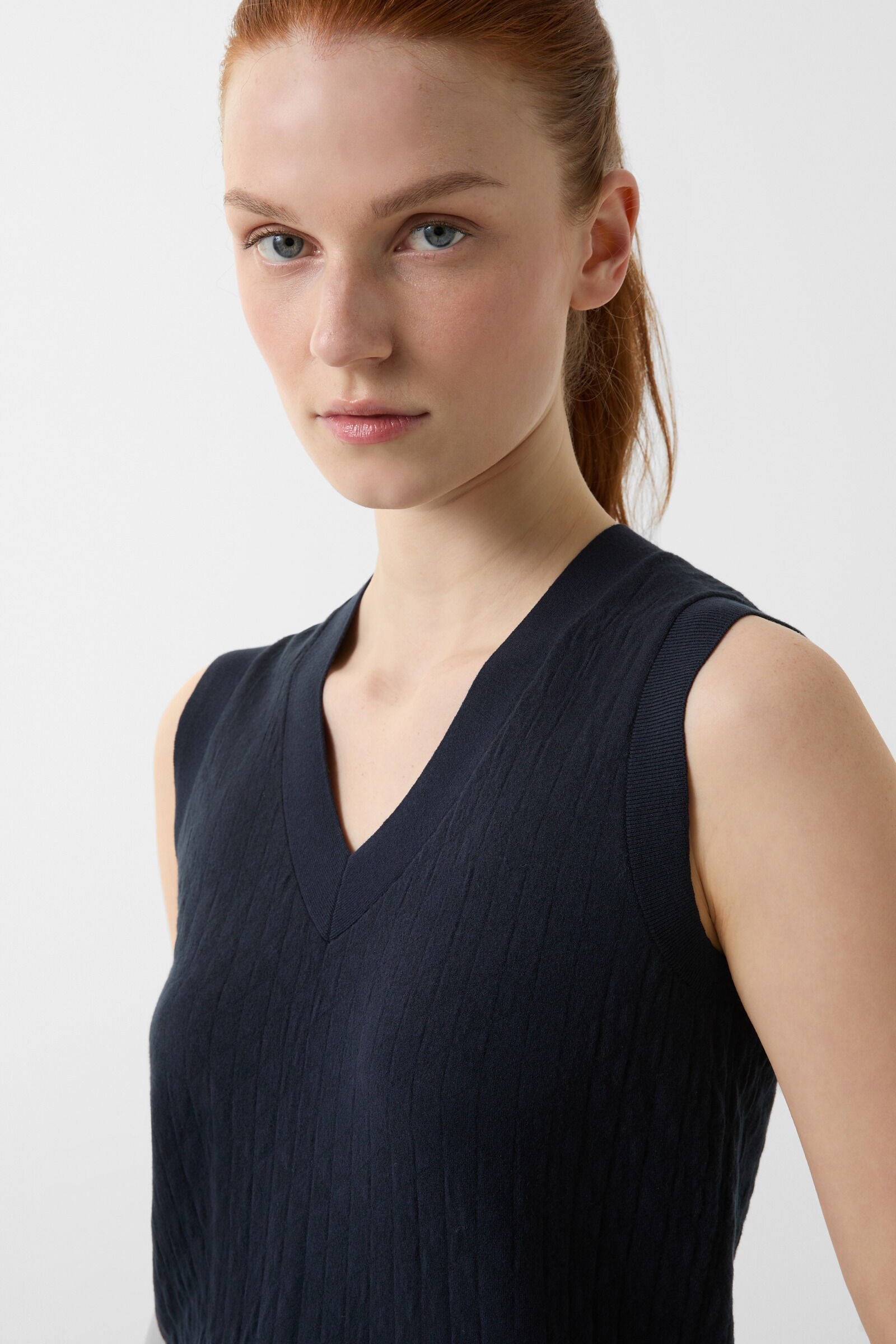 Peani pullover in Navy blue - 4