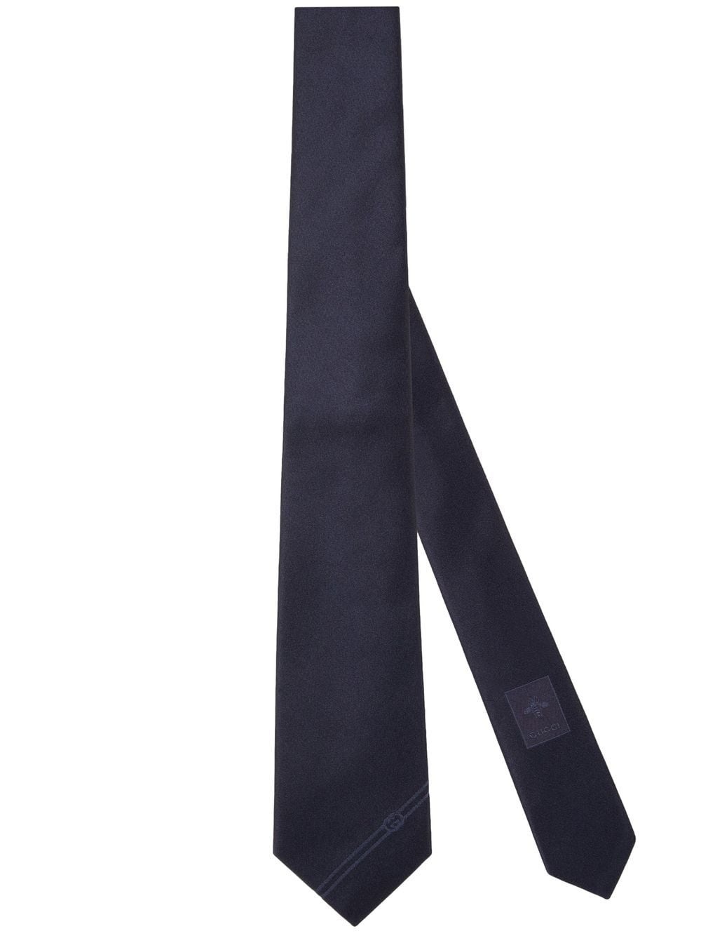 Interlocking G silk tie - 1