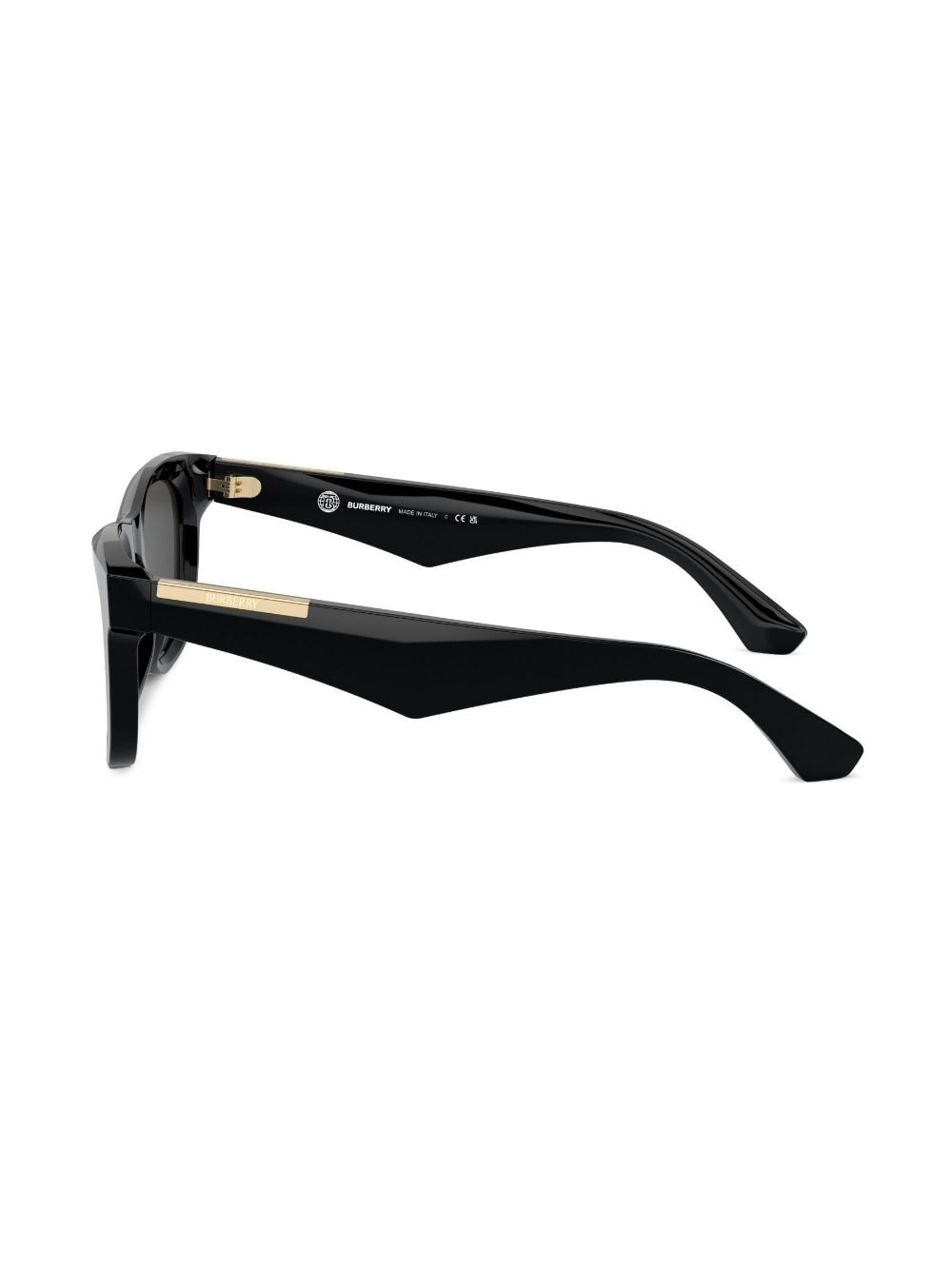 logo-plaque square-frame sunglasses - 3