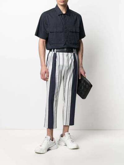 Dolce & Gabbana striped straight-leg trousers outlook