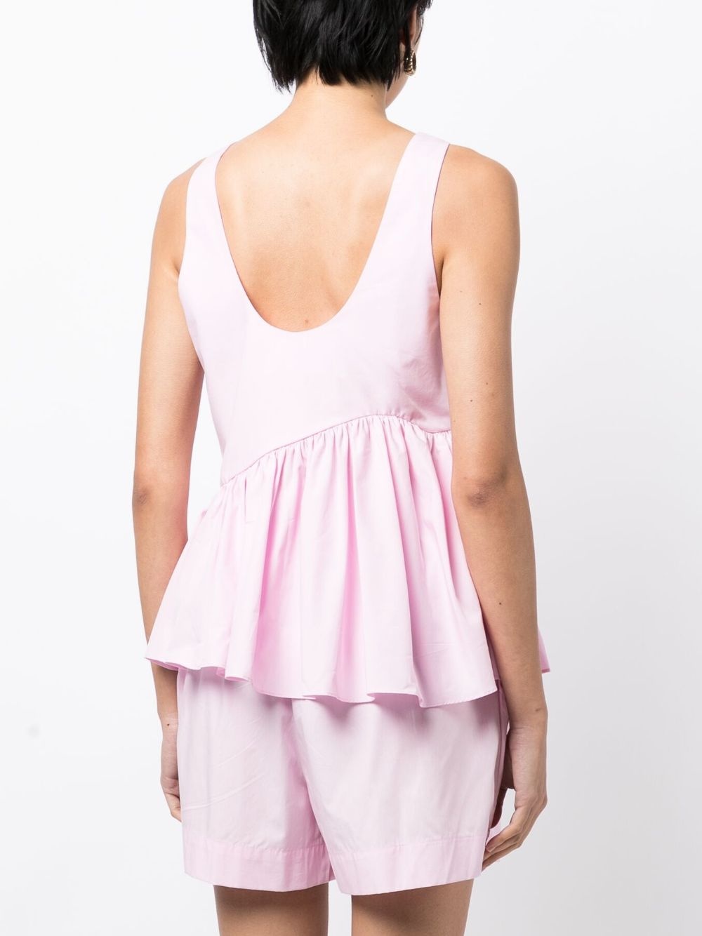 Camilla sleeveless cotton top - 4
