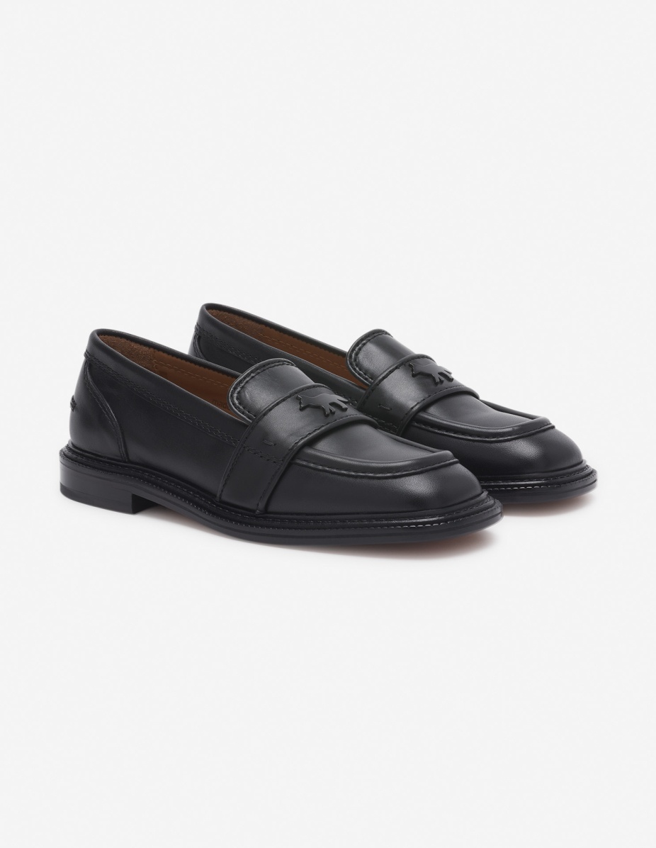 LEATHER LOAFERS - 3