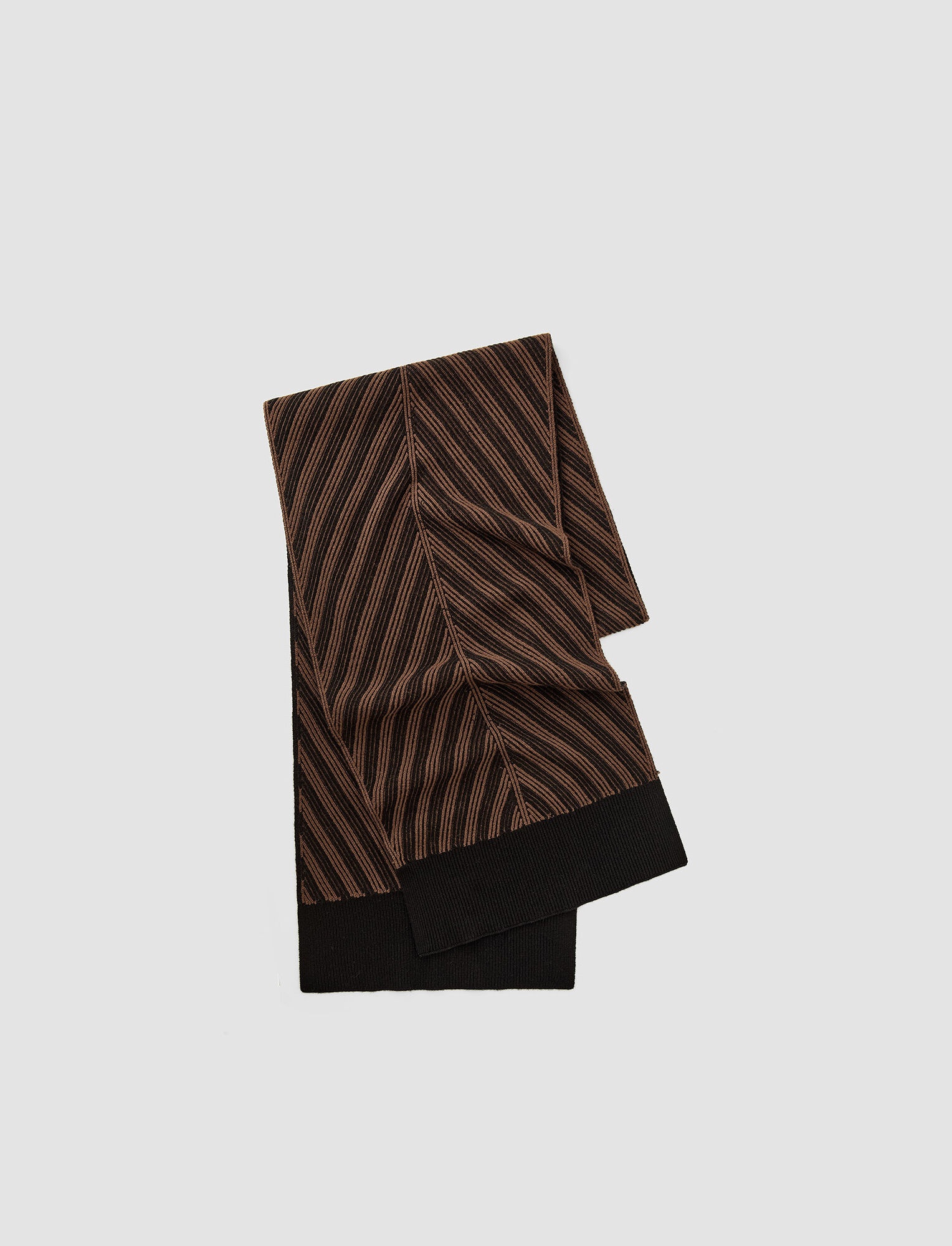 Chevron Ribbed Scarf - 5