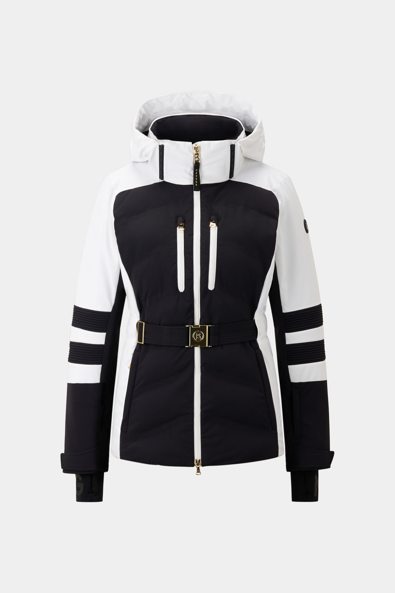 Kira Ski jacket in Black/White - 1