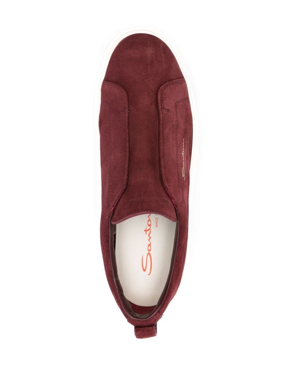 suede slip-on sneaker - 4