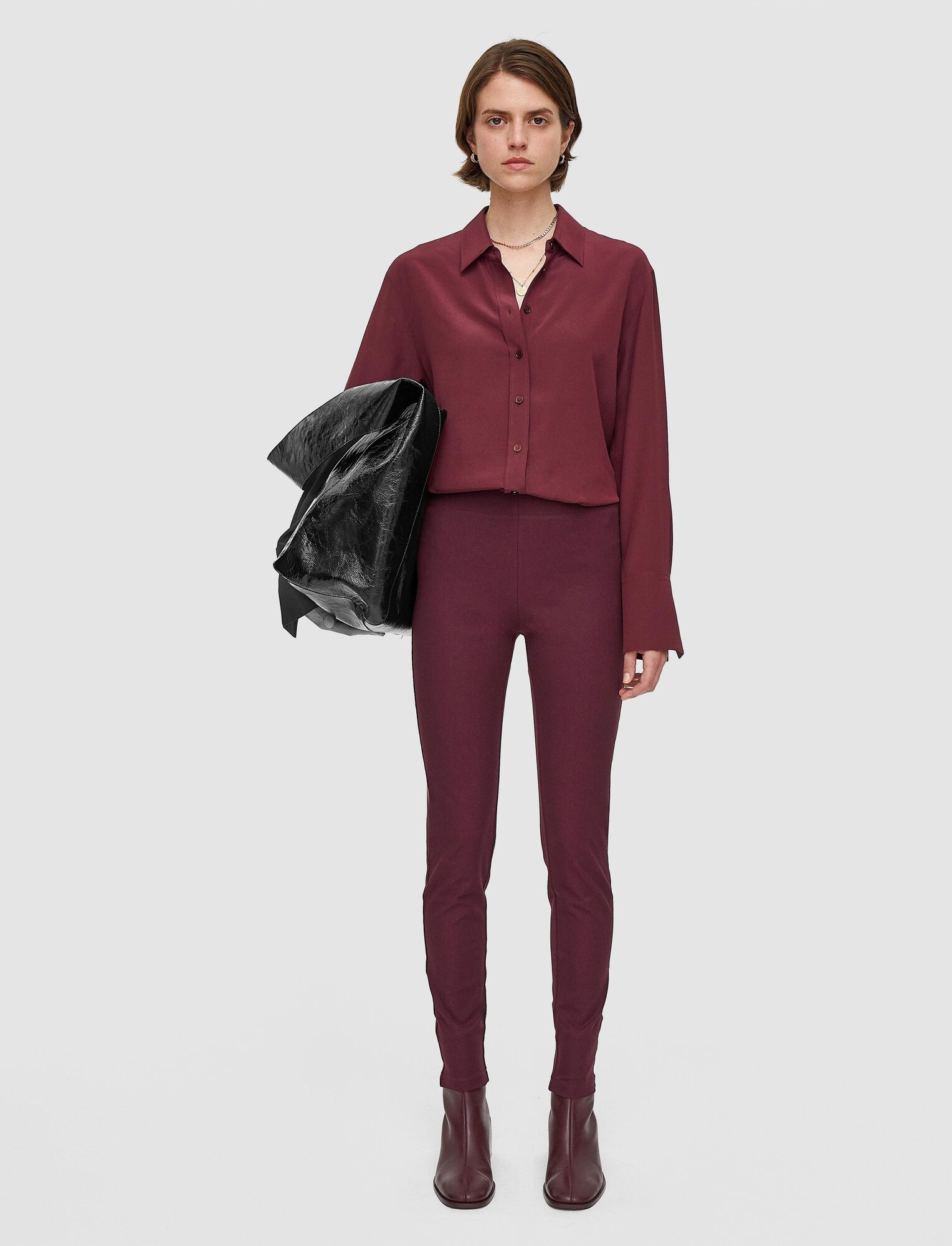 Silk Crepe de Chine Joe Blouse - 6