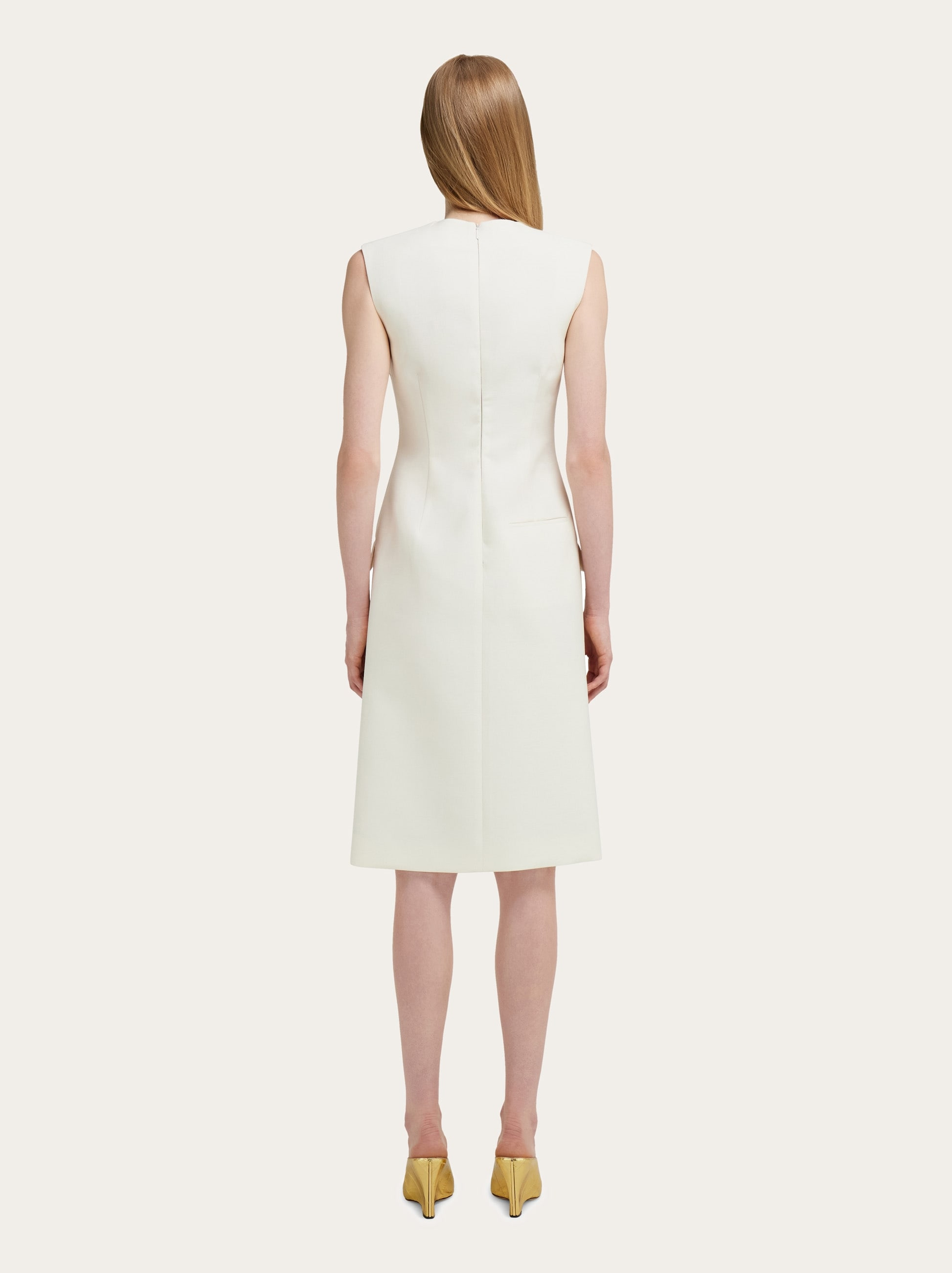 Sleeveless tailored dress - 3
