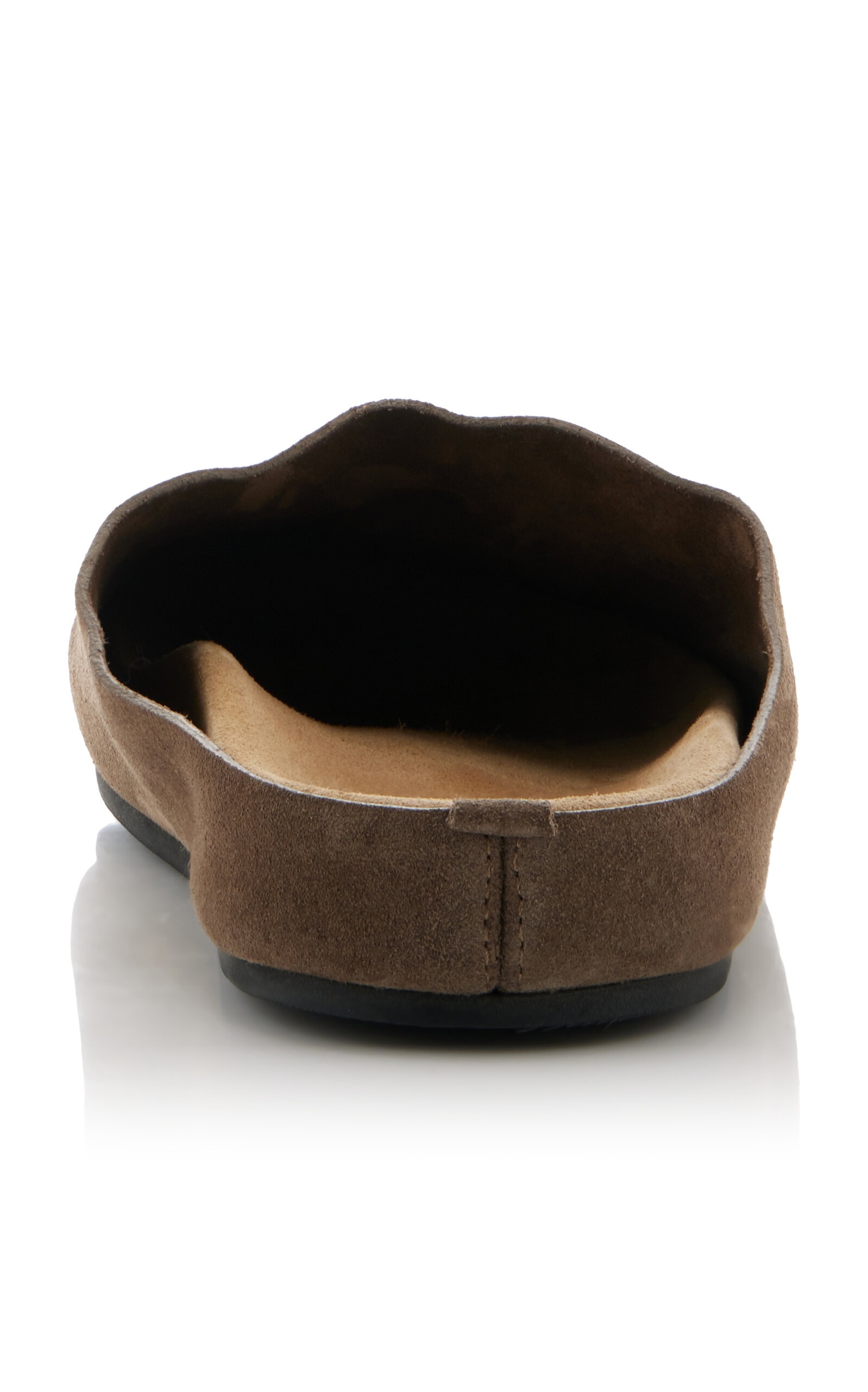 Hugo Suede Mules olive - 6