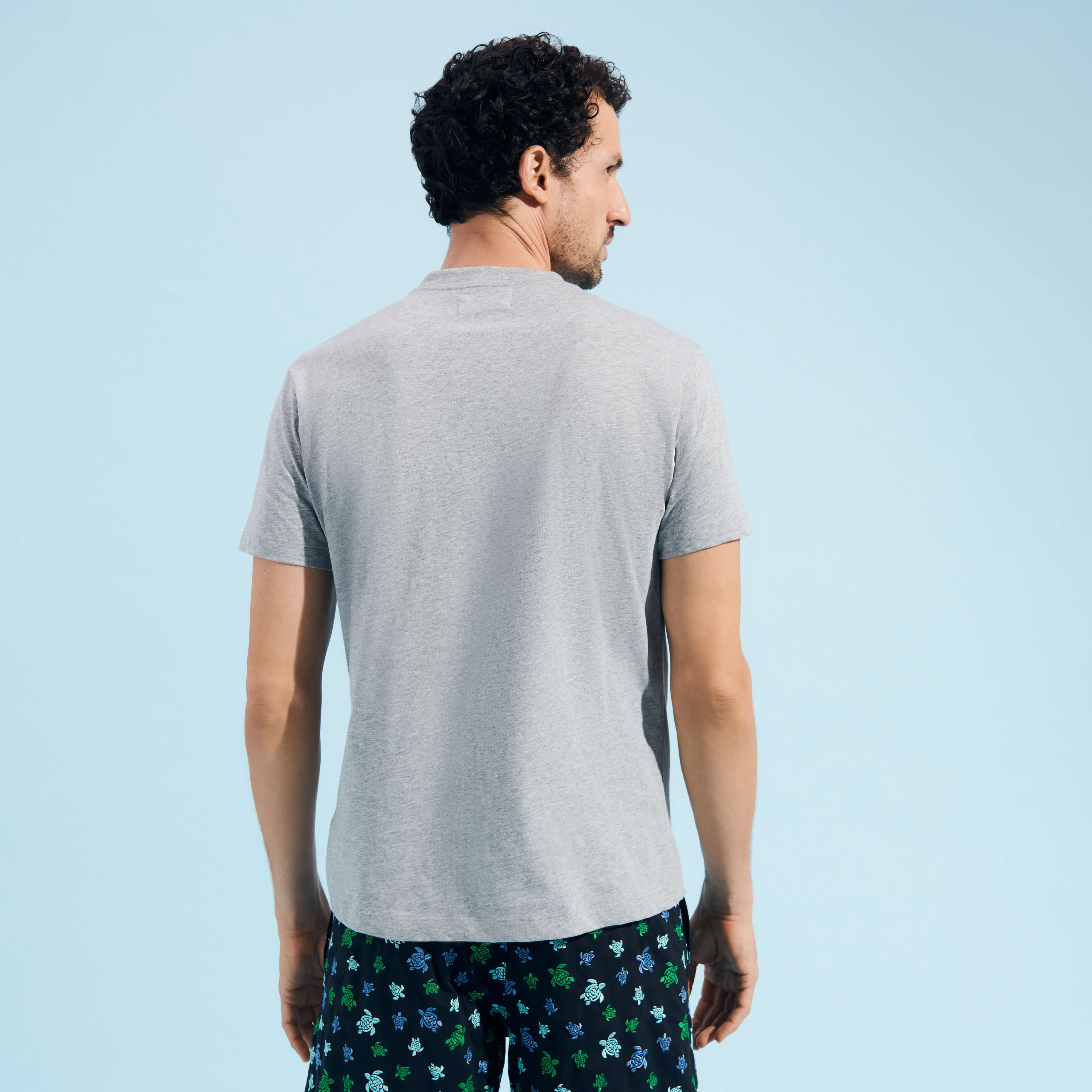 Cotton Men T-shirt Turtles Leopard - 4