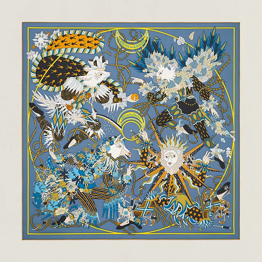 Le Sacre des Saisons scarf 90 - 1