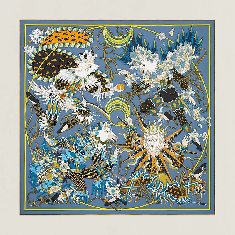 Le Sacre des Saisons scarf 90 1