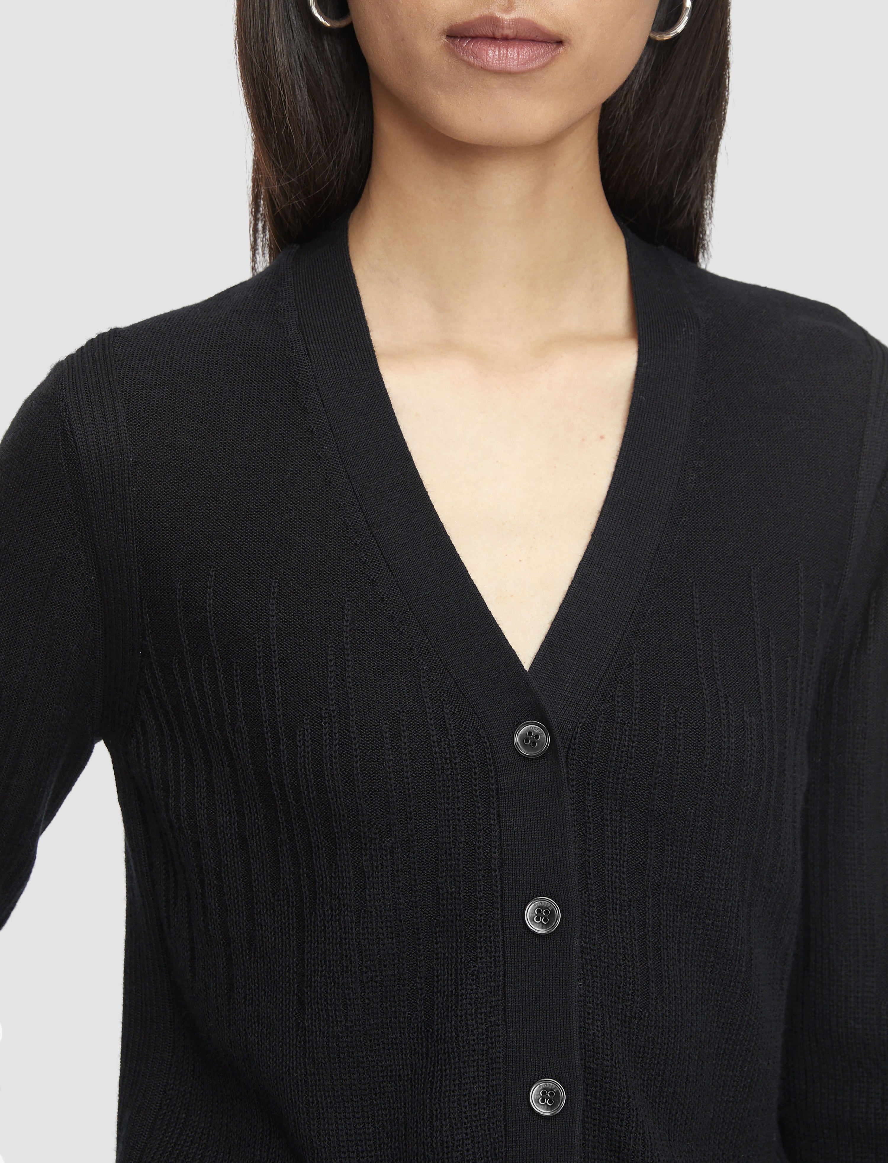 Gradient Stitch Cardigan - 4