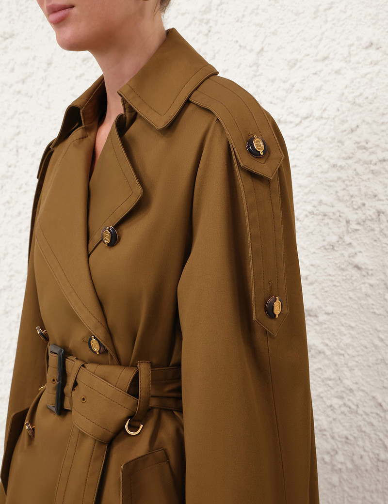 LUNA DRILL TRENCHCOAT 5