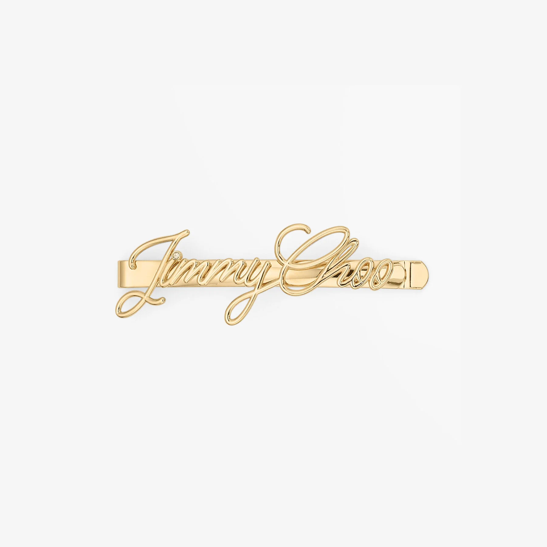 Logo Script Hair Pin
Gold Finish Script Hairpin - 1