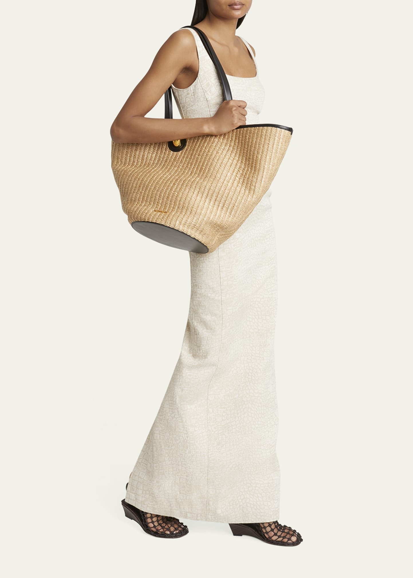Le Bambola Woven Ring Shoulder Bag - 6