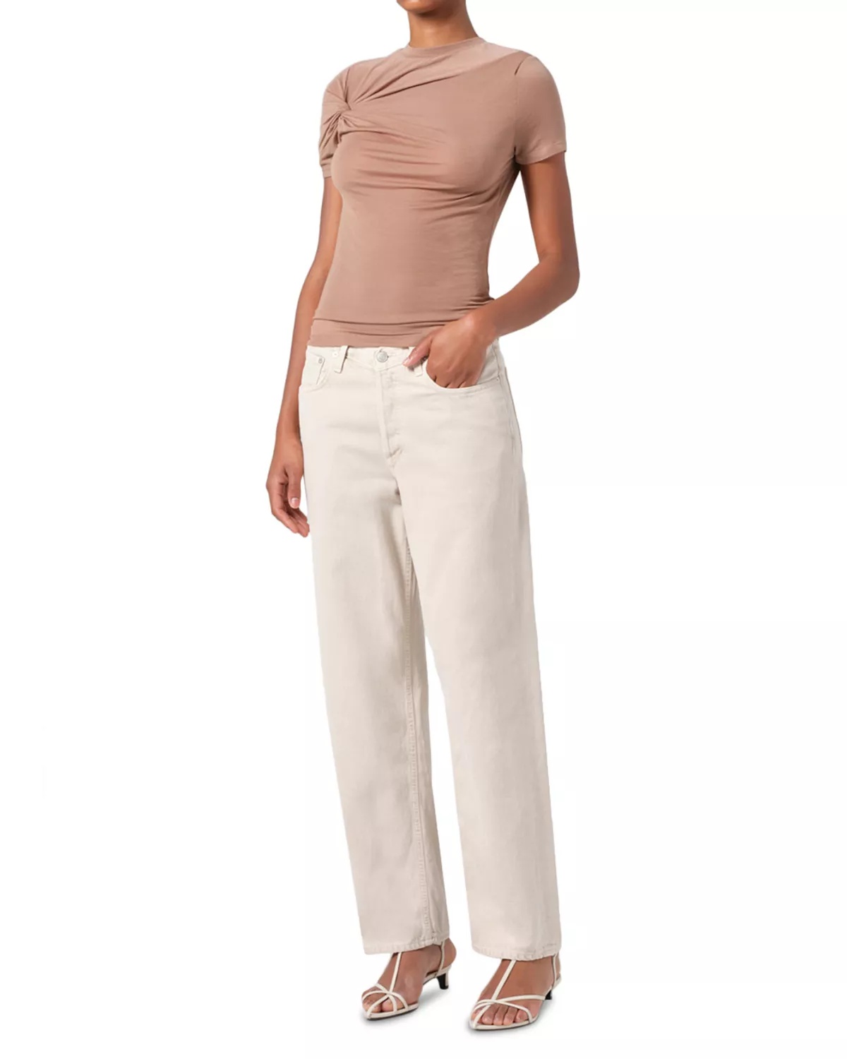 Lissa Twist Crew Tee - 2