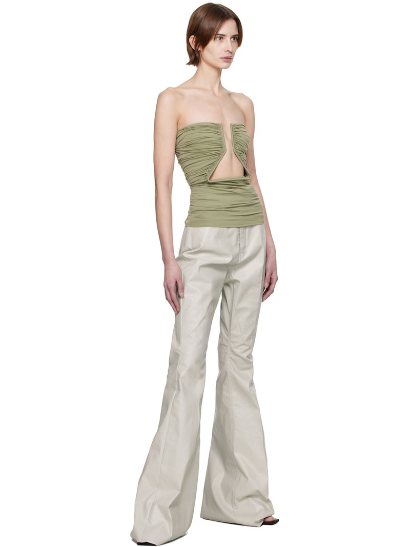 Rick Owens Off-White Hollywood Bolan Bootcut Jeans outlook