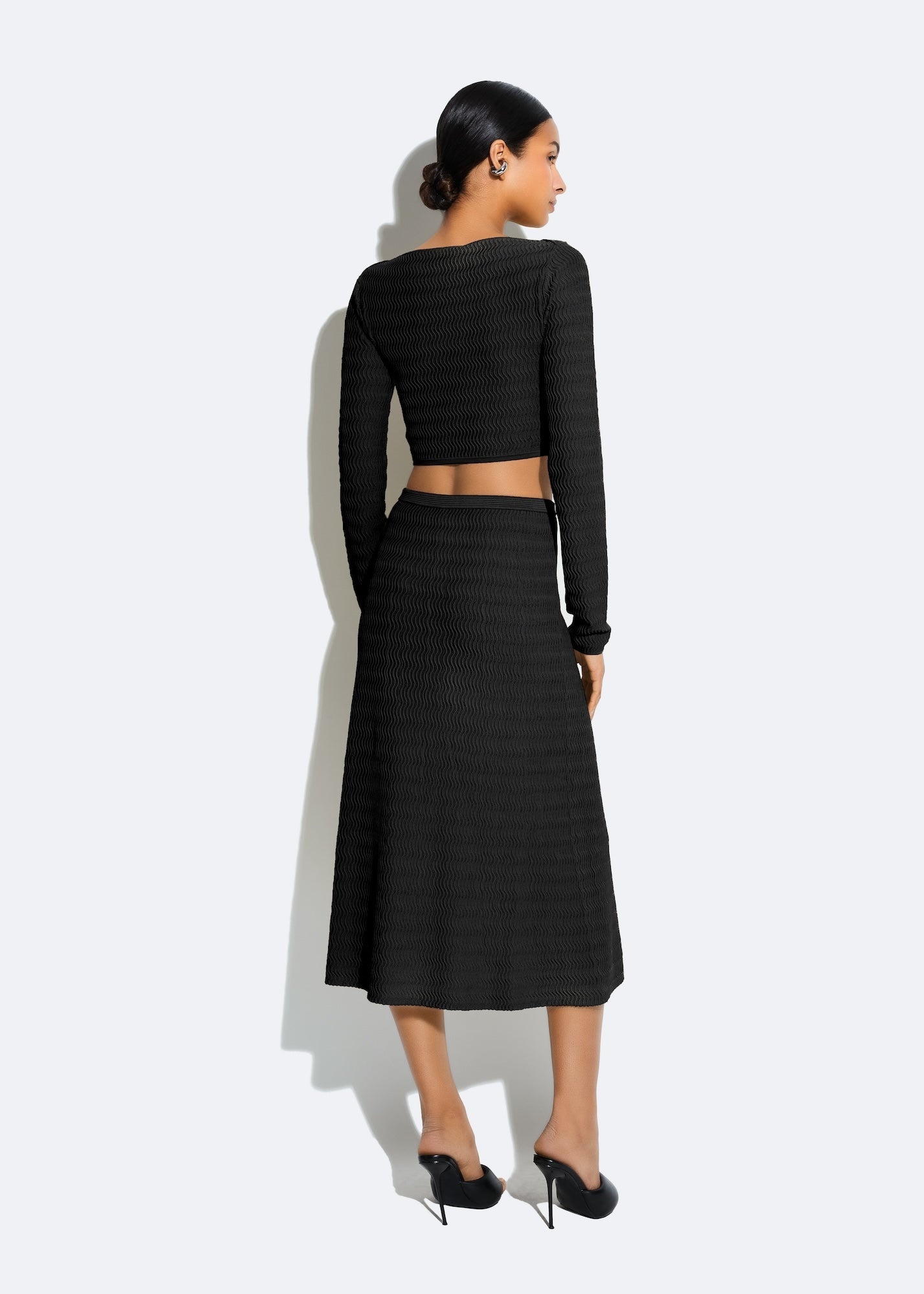 Matte Viscose Skirt - 3